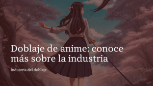Doblaje de anime en mexico